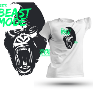 Silver Stonks Beast Mode T-shirt