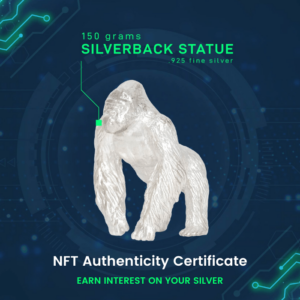 Unique Silverback Gorilla Statue