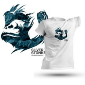 Silver Stonks Legendary Gorilla T-Shirt
