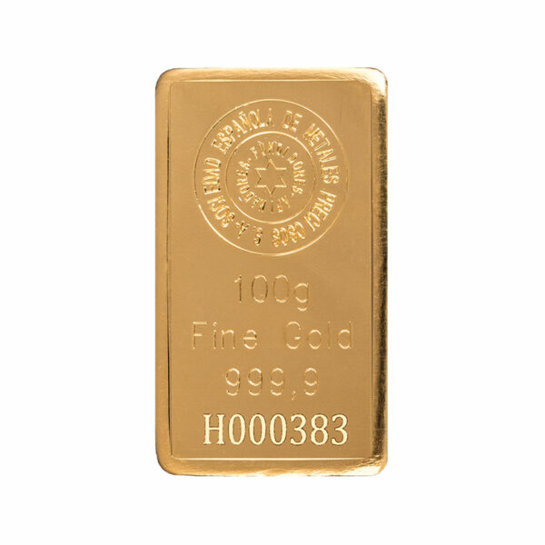 SEMPSA 100 gram gold bar