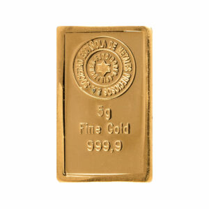 SEMPSA 5 gram gold bar sold through Silver Stonks