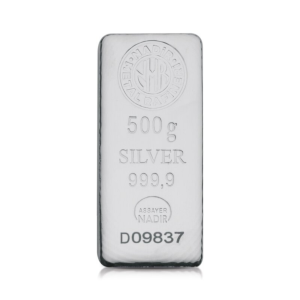Nadir 500g Silver Bar